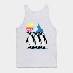 Cute Summer Penguin Tank Top